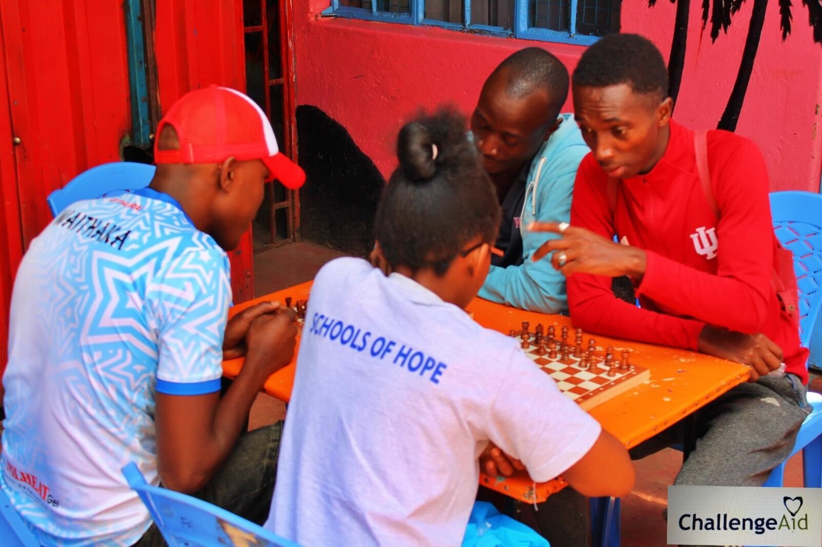 Pupils at the Simwood School of Hope, Mathare, Nairobi